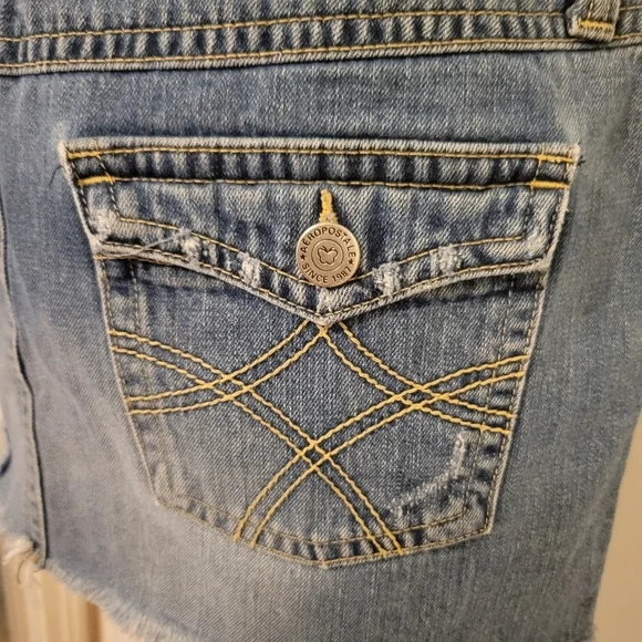 Aeropostale ladies jean skirt - Picture 6 of 8